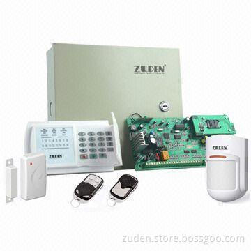 DIY Home Security Systems with 16 Wired+ 16 Wireless, GSM + PSTN Module, CID Protocol